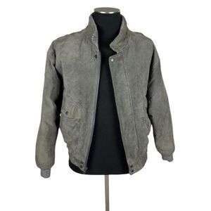 Members Only Vintage Suede Leather Bomber - Men’s 40